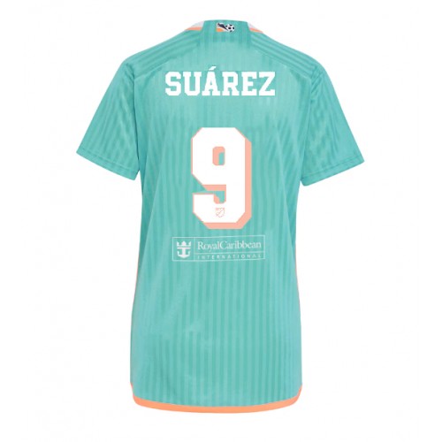 Fotballdrakt Dame Inter Miami Luis Suarez #9 Tredjedrakt 2024-25 Kortermet